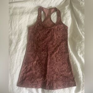 Lululemon Tight Fitting Tank - Snake Print - 4